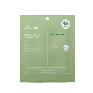 Маска для лица JMSOLUTION BIO-CICA MADE CALMING MASK 1шт